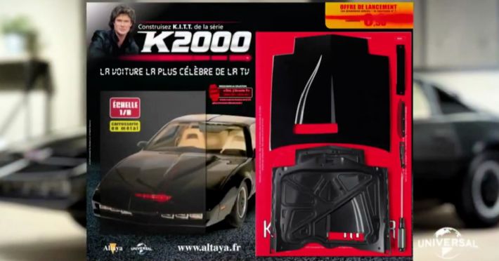 KITT : Altaya propose la célèbre voiture de la série K2000 - Les Voitures