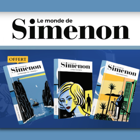 Les premiers volumes de la collection Georges Simenon Le Monde